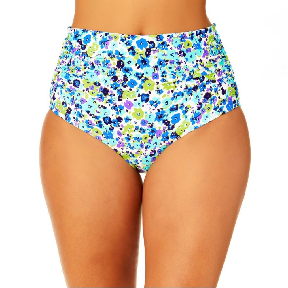 Anne Cole Floral Convertible Bikini Bottom